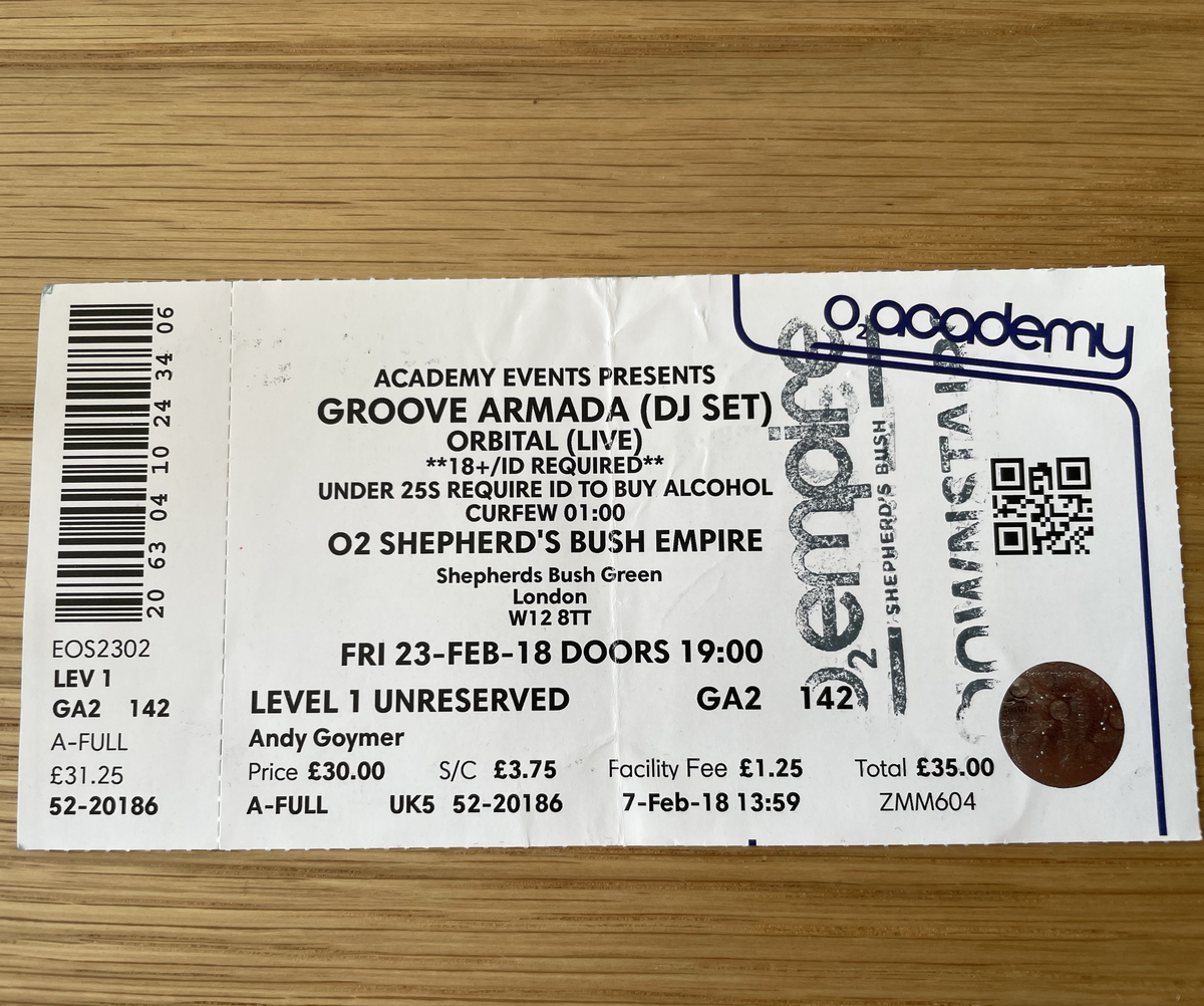 Groove Armada (DJ set) Concert & Tour History (Updated for 2024