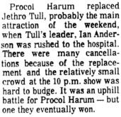Jethro Tull / Procol Harum / Cactus on Jul 5, 1970 [607-small]