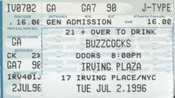 Buzzcocks on Jul 2, 1996 [805-small]