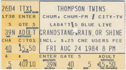 Thompson Twins / Berlin / Rubber Rodeo on Aug 24, 1984 [268-small]