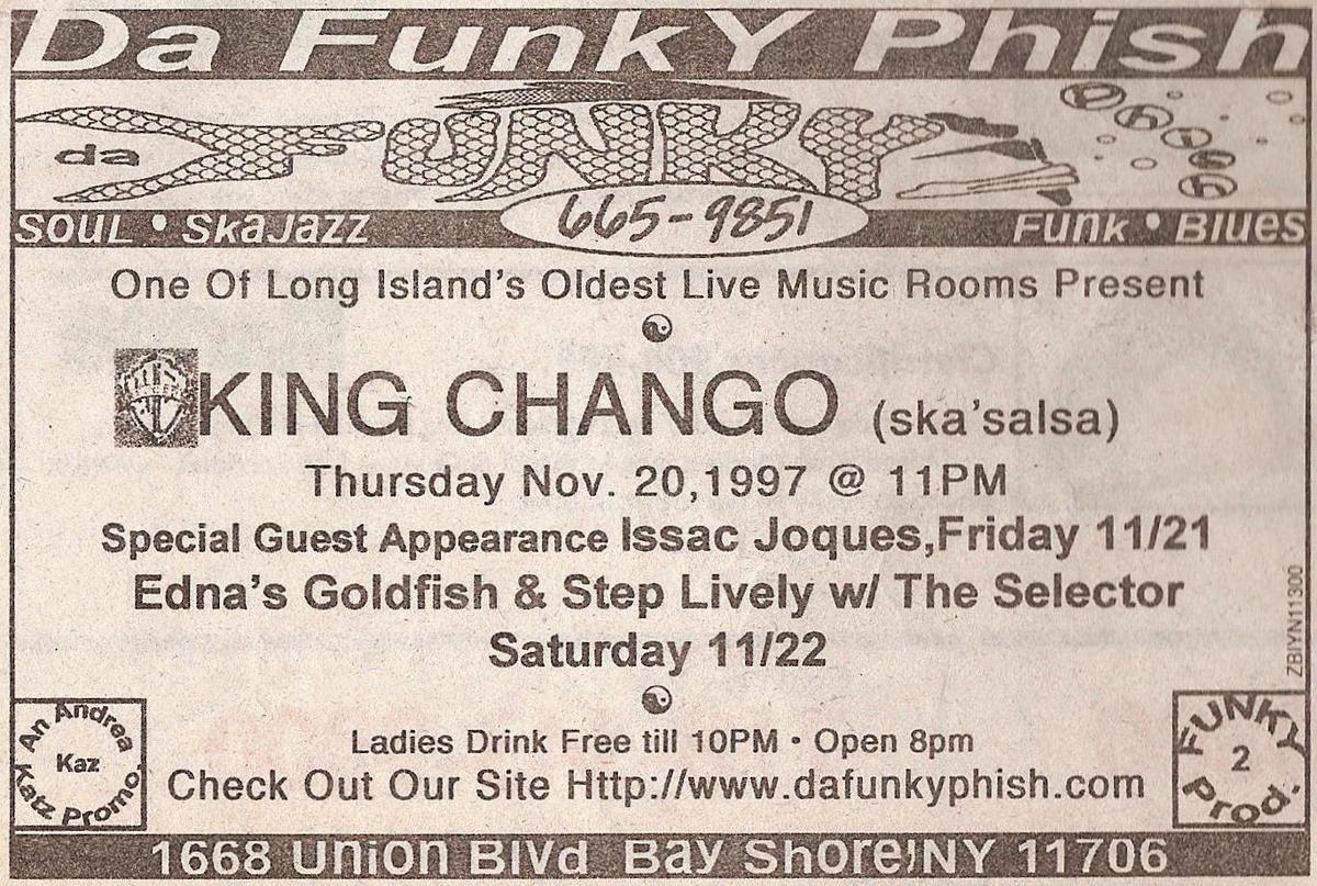 Concert History of Da Funky Phish Bay Shore, New York, United States |  Concert Archives