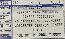Jane's Addiction / Live on Oct 2, 2001 [689-small]