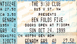 Ben Folds Five on Oct 24, 1999 [808-small]