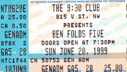 Ben Folds Five on Jun 20, 1999 [840-small]