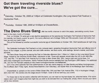 The Deno Blues Gang / Roy Wilson's Honky-Tonk Boys / Raices del Viento on Oct 7, 2000 [080-small]