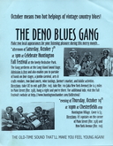 The Deno Blues Gang / Roy Wilson's Honky-Tonk Boys / Raices del Viento on Oct 7, 2000 [081-small]