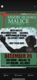 White Arms of Athena / Malice / Misery Signals / Misconceptions / Goldmill / The affinity index on Dec 20, 2014 [545-small]