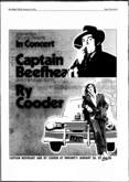 Captain Beefheart & His Magic Band / Ry Cooder on Jan 26, 1971 [787-small]