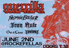 Promise Breaker / Out Of Chaos / Iron Rule / Guerilla Warfare on Jun 2, 2022 [859-small]