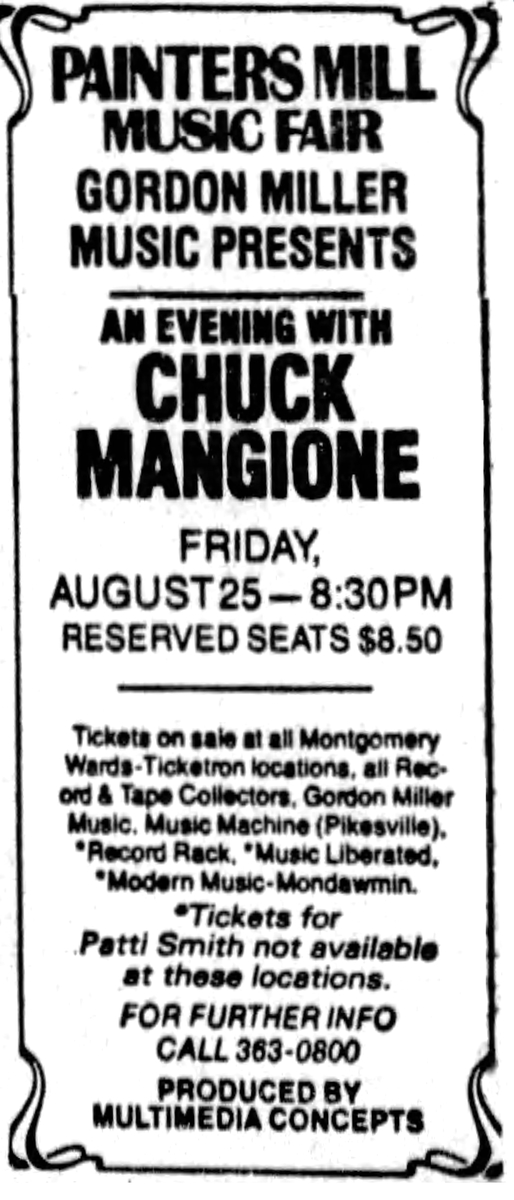 Chuck Mangiones Final Concert A Life In Review - fjoac9a