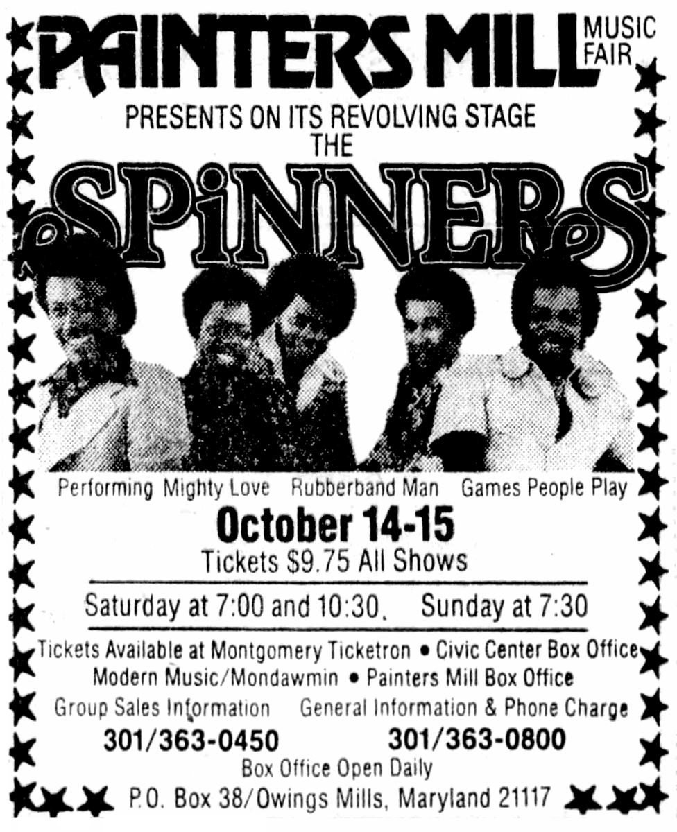 The Spinners Concert & Tour History (Updated for 2023 2024) Concert