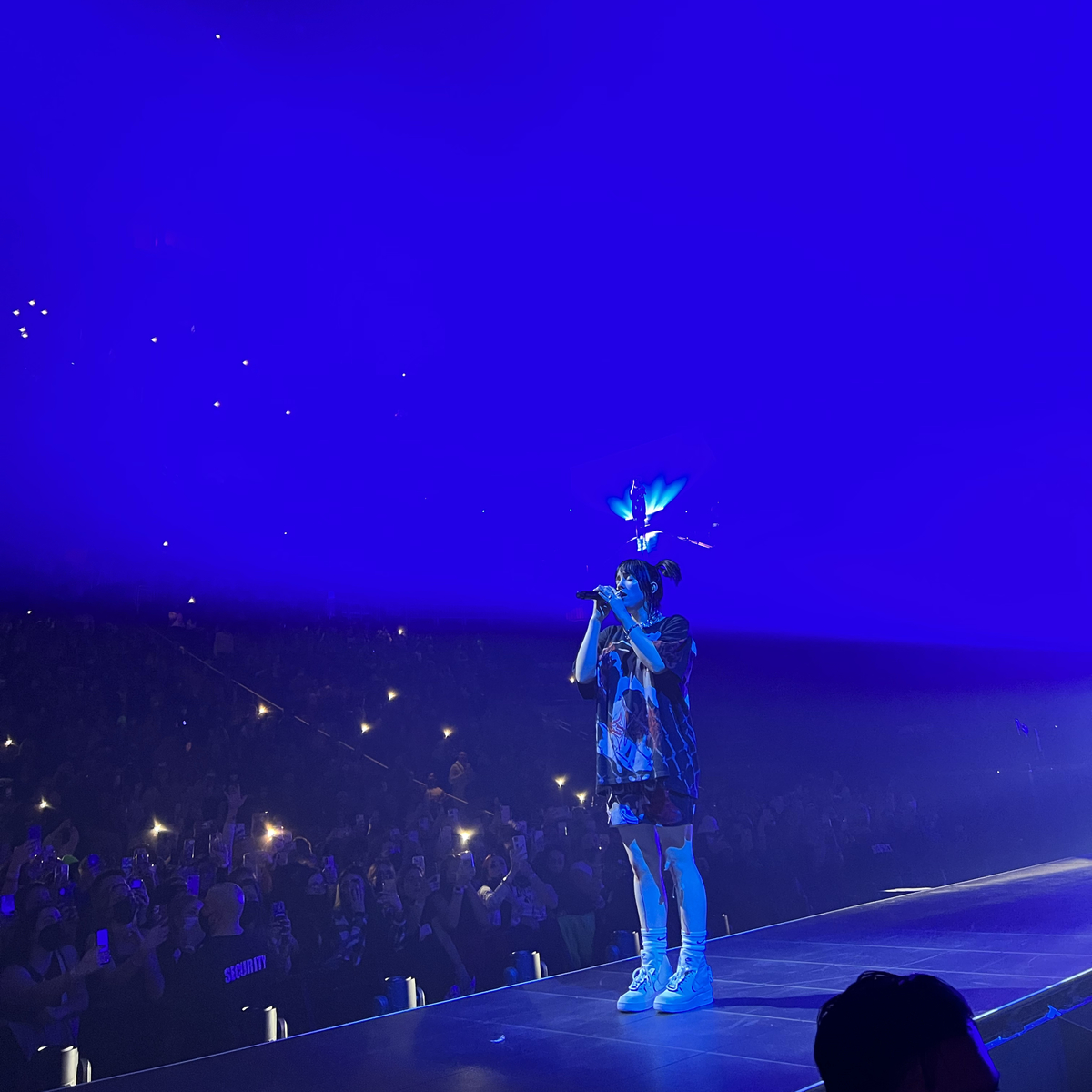 Feb 08, 2022 Billie Eilish / Willow Smith at PPG Paints Arena Pittsburgh, Pennsylvania, United