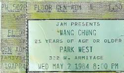 Wang Chung on May 2, 1984 [481-small]