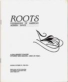 "Roots: Foundations of Modern Dance"  on Oct 19, 1986 [847-small]
