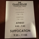 Suffocation / Atheist / Soreption / Contrarian on Jun 6, 2022 [056-small]