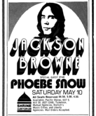 Jackson Browne / Phoebe Snow on May 10, 1975 [418-small]