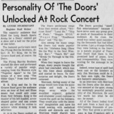The Doors / Albert King / Flying Burrito Brothers on Feb 7, 1970 [605-small]