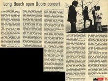 The Doors / Albert King / Flying Burrito Brothers on Feb 7, 1970 [607-small]