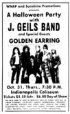 The J. Geils Band / Golden Earring on Oct 31, 1974 [670-small]