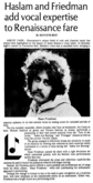 Renaissance / Dean Friedman on Jul 23, 1977 [264-small]