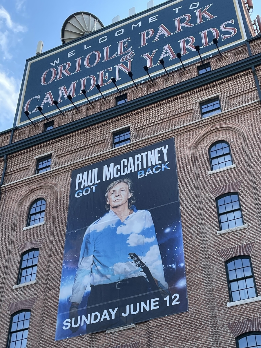 Concert History of Oriole Park at Camden Yards Baltimore, Maryland