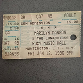 Marilyn Manson on Jan 12, 1996 [629-small]