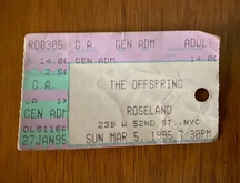 The Offspring / Quicksand / No Use For A Name on Mar 5, 1995 [631-small]