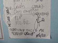 Dead Like Disco (as crushcrush) / Kevin and the Kittens (as MCR) on Apr 2, 2022 [675-small]
