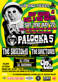 Palooka 5 / The Sleazoids / The Sinictones on Jul 2, 2022 [176-small]