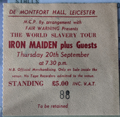 Iron Maiden / Waysted on Sep 20, 1984 [439-small]