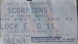 Scorpions / Winger on Jan 11, 1991 [645-small]