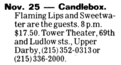 Candlebox / The Flaming Lips / sweetwater on Nov 25, 1994 [868-small]