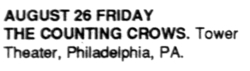 Counting Crows on Aug 26, 1994 [878-small]