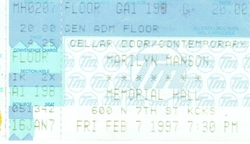 L7 / Marilyn Manson on Feb 7, 1997 [898-small]
