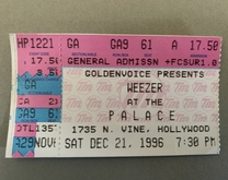Weezer / Ash on Dec 21, 1996 [909-small]