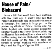 House of Pain / Biohazard / Korn on Sep 24, 1994 [913-small]