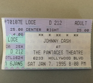 johnny cash / Beck on Jan 7, 1995 [914-small]