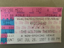 Radiohead / Teenage Fanclub on Jul 26, 1997 [929-small]