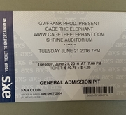 Cage The Elephant / Portugal. The Man / Sunflower Bean on Jun 21, 2016 [935-small]