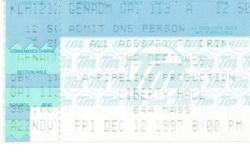 The Deftones / Limp Bizkit on Dec 12, 1997 [968-small]