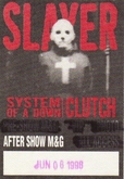 Clutch / Slayer / System of a Down on Jun 6, 1998 [989-small]