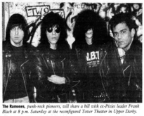 Ramones / Frank Black on Apr 2, 1994 [240-small]