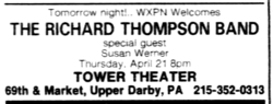 Richard Thompson / Susan Werner on Apr 21, 1994 [249-small]