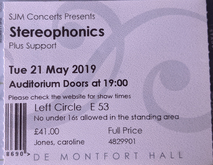 Stereophonics / Dan Stock on May 21, 2019 [333-small]