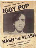 Iggy Pop / Nash the Slash on Nov 24, 1982 [440-small]