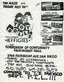 Toy Dolls / The Effigies / Corrosion of Comformity on Jul 20, 1984 [460-small]