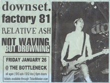 Not Waving But Drowning / downset. / Relative Ash / Factory 81 on Jan 26, 2001 [532-small]