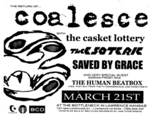 Saved By Grace / Adrian Frost / Coalesce / The Esoteric / The Casket Lottery on Mar 21, 2002 [604-small]