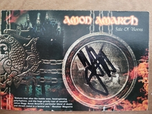 Autographed by Johan Hegg (Amon Amarth), Children of Bodom / Trivium / Amon Amarth on Nov 11, 2005 [612-small]