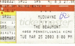 Mudvayne / In Flames / Depswa / Grade 8 on Mar 25, 2003 [862-small]